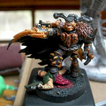 Khainax, Iron Warriors's Warlord by Alby the Slayer