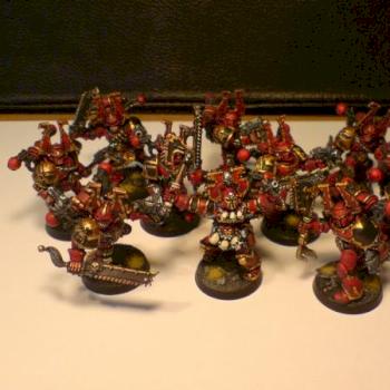 Khorne Beserkers by Tyrian