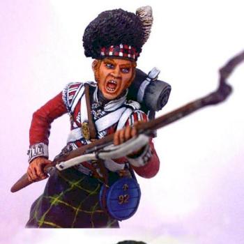 Gordon Highlander  Scotland 1815 Escoces 90mm by gothicarmy