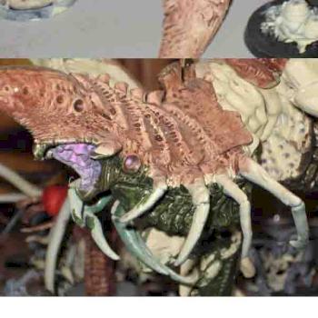 HUGE Tyranid Scratch built Malefactor by peternlaurie