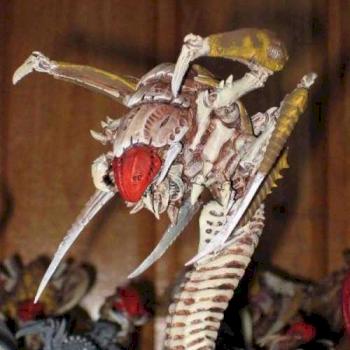 Tyranid hive tyrant. carnifex or Red Terror by peternlaurie