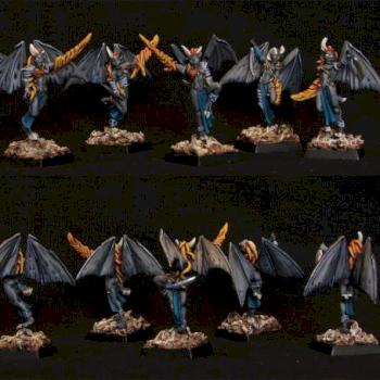 Dark Elves Harpies by SexRocket