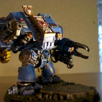 Dreadnought Ultramarines by Childerick