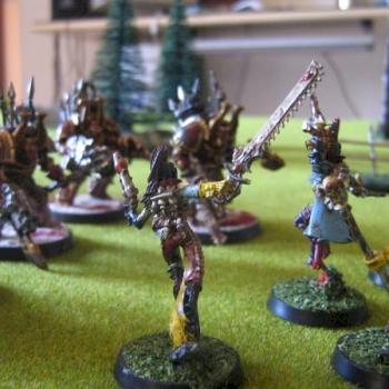 Terminator of Khorne Vs Harlequins by Thorh666