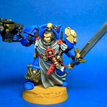 Space Marine Terminator Captain by Gusarov