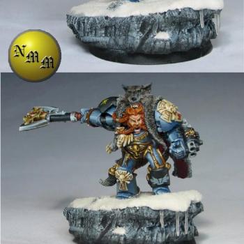 Logan Grimnar Space Wolf Lord Close up pics by nels0nmac