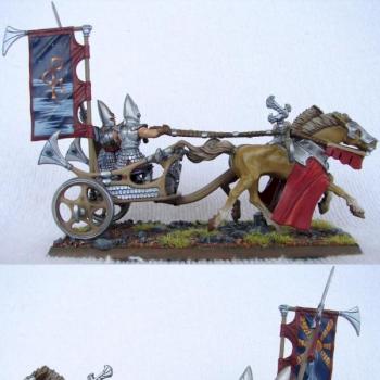 High Elf Hero on Tiranoc Chariot by farseer oliver