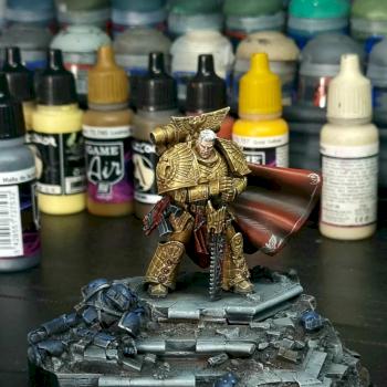 Rogal Dorn Imperial fist by Ukrath