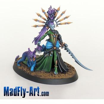 Yvraine, Emissary of Ynnead by MadFlyArtStudio