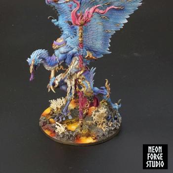 Lord of Changes Kairos Fateweaver by NeonForgeStudio