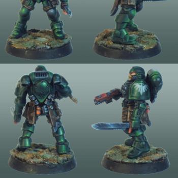 Dark Angels Primaris Reiver by Noxred
