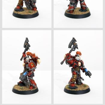 Word Bearers Champion by rottendeadlenin