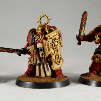 Blood Angels Bladeguard Veterans by csulli13