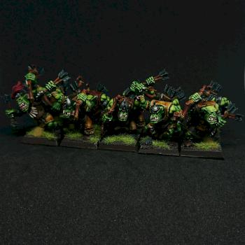 Warhammer Fantasy Orks - Orc Arrow Boys by Bauer