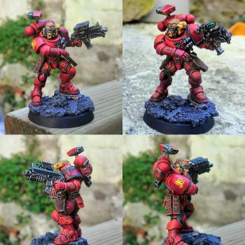 Incursor Blood-Angel Primaris by CerberusXt