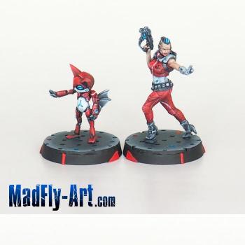 Jazz & Billie by MadFlyArtStudio