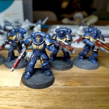 Kill team Space Marines Primaris Intercessor by Bakufun