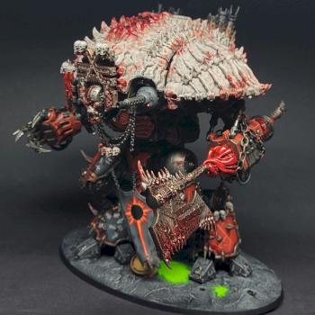 Khorne Chaos Knight by Szczur22
