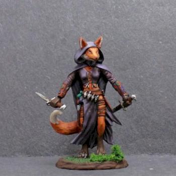 Dark Sword Female Rogue with Dual Blades by superbug983