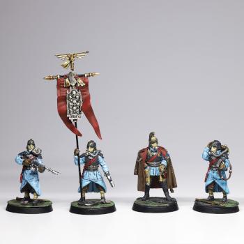 Death Korps of Krieg Command Squad by qrupt