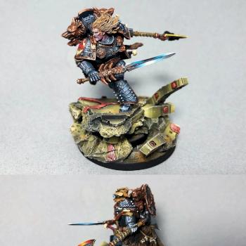 Leman Russ, Primarch of the Space Wolves by birdsareback