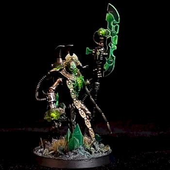 Necron Overlord by mr nobody116
