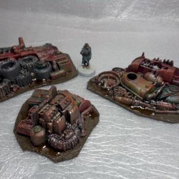 kill team octarius ork scenery junk piles by thecat