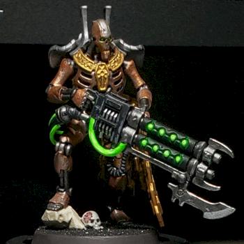 Necron Royal Warden by Brushido