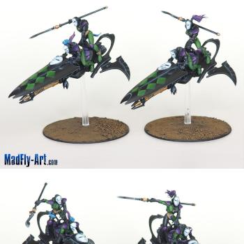 Harlequin Skyweavers 6 by MadFlyArtStudio