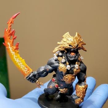 Blood Rage - Fire Giant by maldreidor