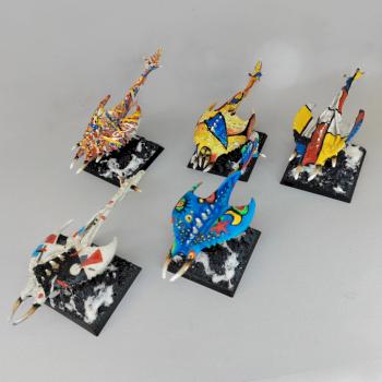 Screamers of Tzeentch/Aulladores de Tzeentch by Álvaro
