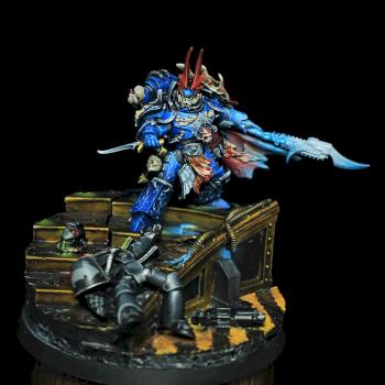 Sevatar, First Captain of the Night Lords by Guaboa
