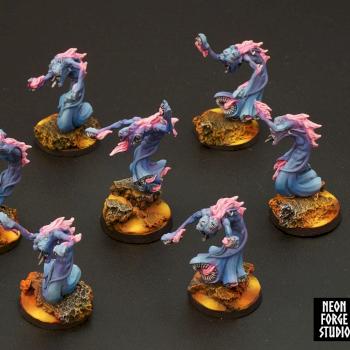 Tzeentch Chaos Daemons Flamers by NeonForgeStudio