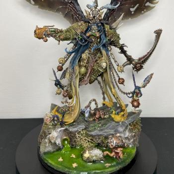 Mortarion, daemon primarch of death guard by Humit0s