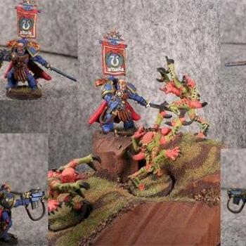 Space Marine Commander by Thumb