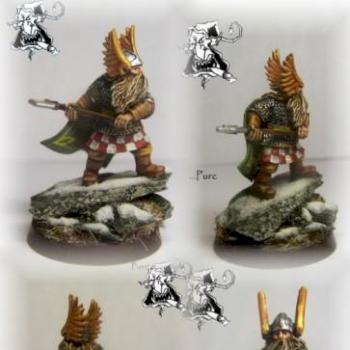 Lotr Dwarf Captain Corversion -Pozdro600 by Purc