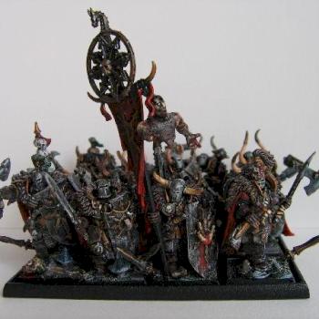 regiment de guerriers du chaos by Kh@rN