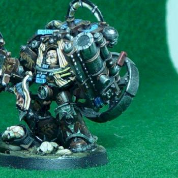 Chaos Marine Lord by baatezu576