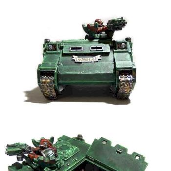 Dark Angels Rhino by Cerus