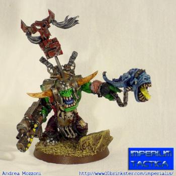 A Warboss for my new ork army by il Mozzo!