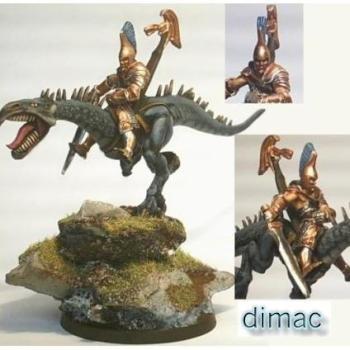 Sidhe Dragon Rider by dimac