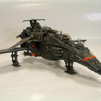 Scratchbuilt Chaos Thunderhawk by execter