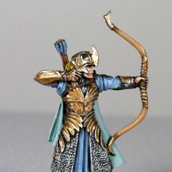 Haldir's Elf Bowman by wolvzbane