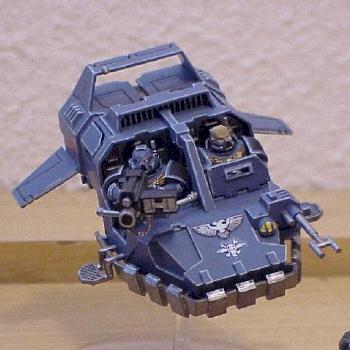 space wolves: land speeder by francotiradorssh