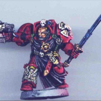 Better pic of Blood Angels Commander by The Megadoomer 3000