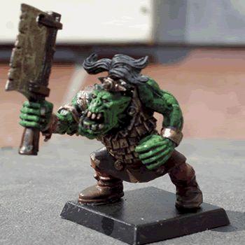 orc warrior by wickedboy