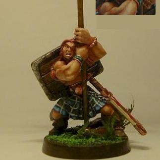 Gael - Warrior Standard Bearer by dimac