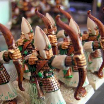 Elven Archers by Djhowtey