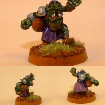 Blood Bowl Goblin by Gerik