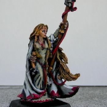 Bretonnian Sorceress, Empire Mage, White Mage by DragonMRU